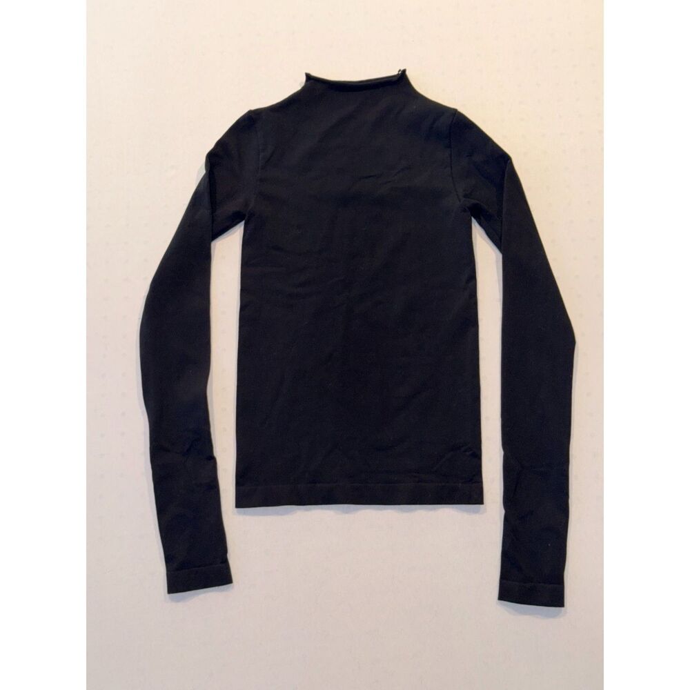 KHY Mock Neck Black Long Sleeve | Size XS